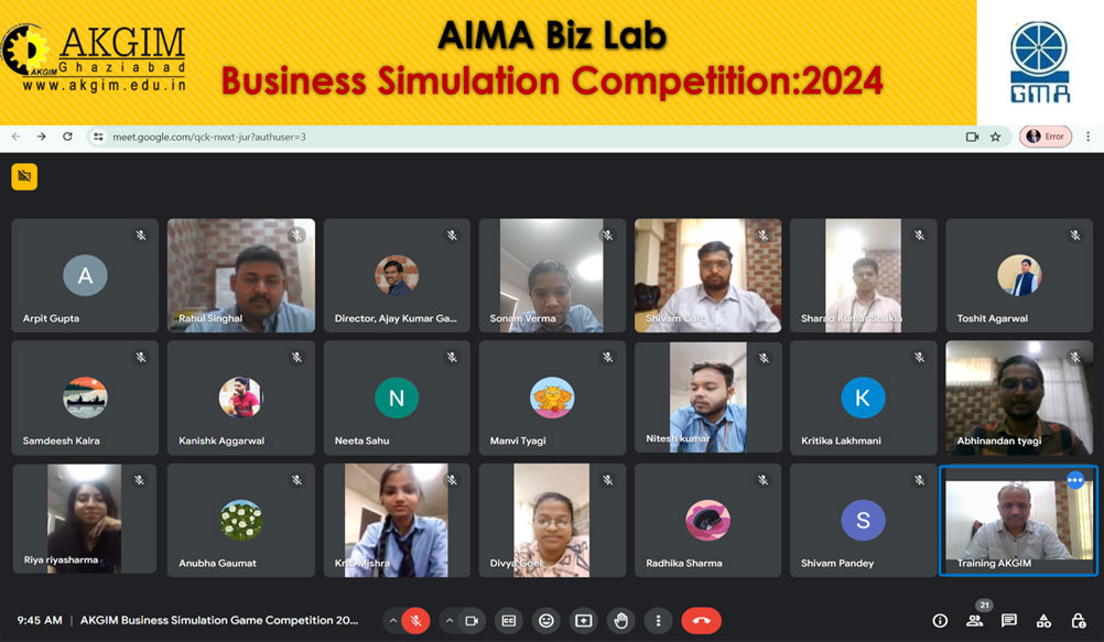 Business Simulation Game Competition